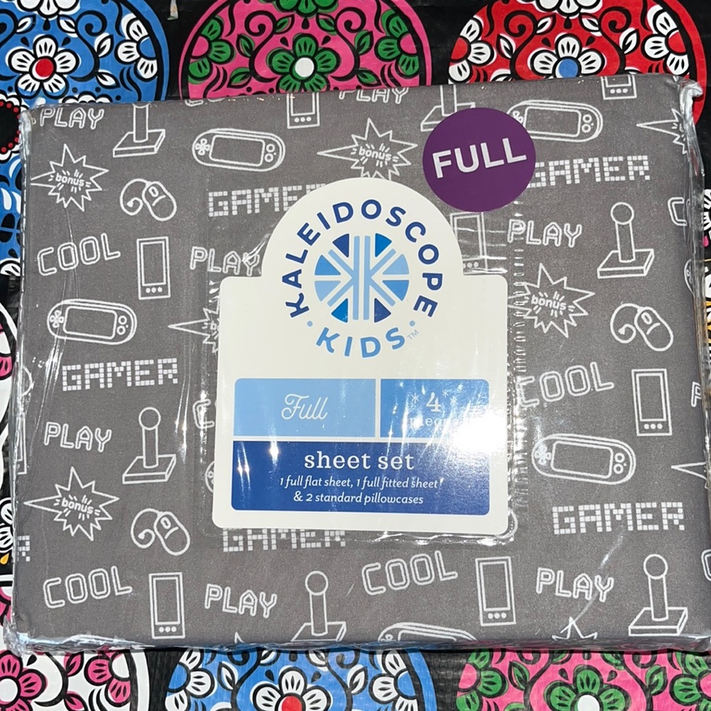 —Kaleidoscope Kids Full size Sheet Set
